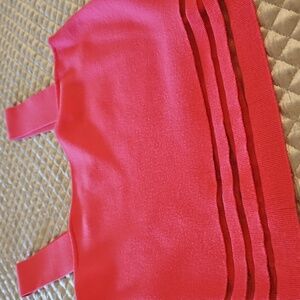 Milly Sheer Stripe Cropped Tank